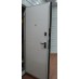Входная дверь для квартиры Chrome с МДФ панелью и зеркальными вставками