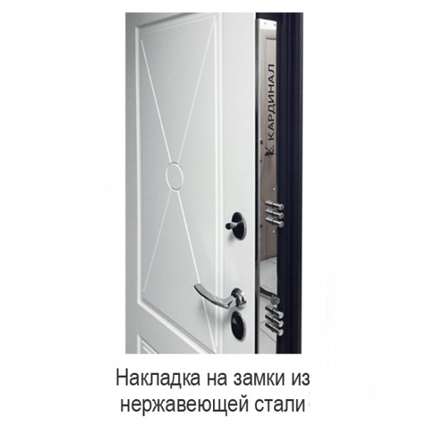 Входная дверь для квартиры Alberro с МДФ панелью